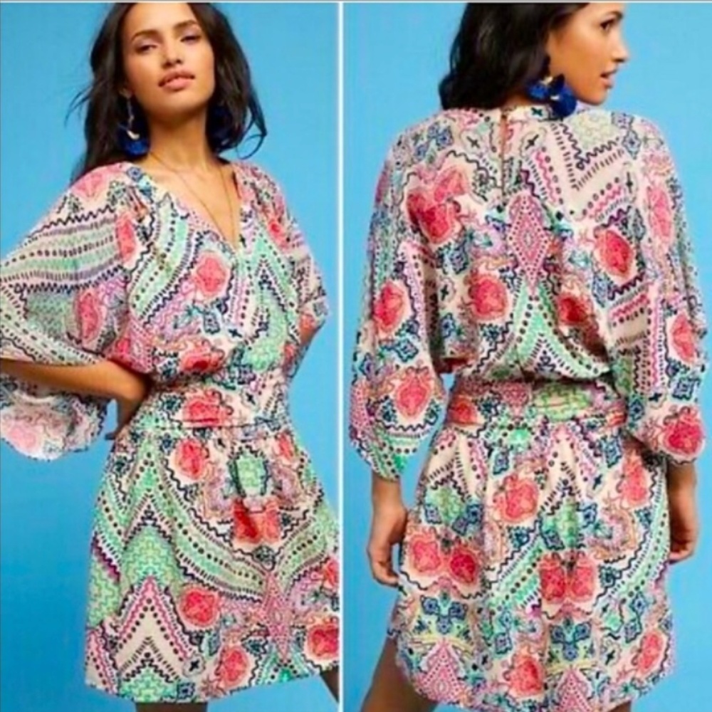 Maeve Siya Mini Dress From Anthropologie